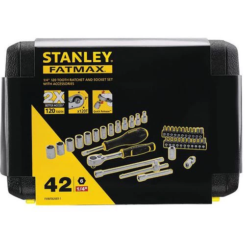 Fatmax 1/4 Tool Set - 42 pieces - STANLEY - Image 2