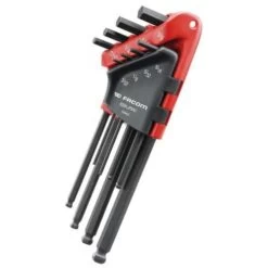4 Piece Facom Ball End Hexagon Allen Key Set - Standard