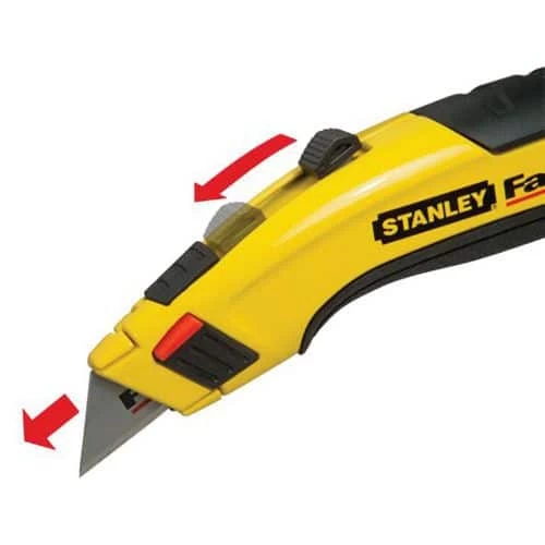 Stanley Knife With Instant Change Retractable Blade - Blade Width 19 Mm - Image 3