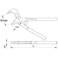 MOB Set Of Three Zoomer Self-locking Multi-grip Pliers