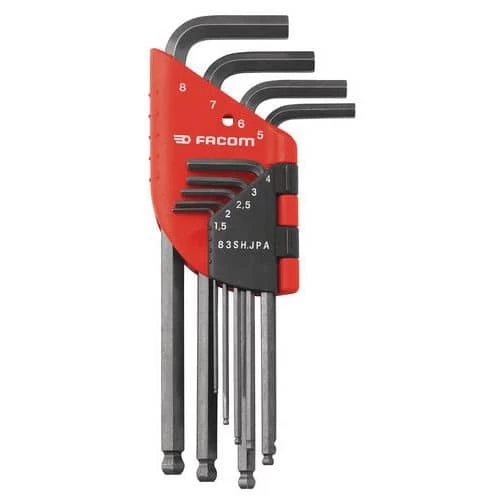 FACOM Set Of Angled Hex Keys In A Case - Image 4