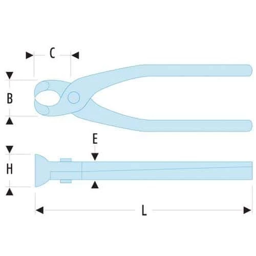FACOM Heavy-duty End Nippers - Image 2