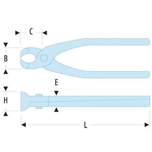 FACOM Heavy-duty End Nippers - Image 3