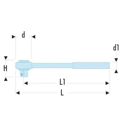 FACOM 3/8 High-performance Sealed Ratchet - Image 2