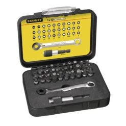 Stanley Fatmax Pro 1/4 Screwdriver Bit + Mini Ratchet Set - 32-piece
