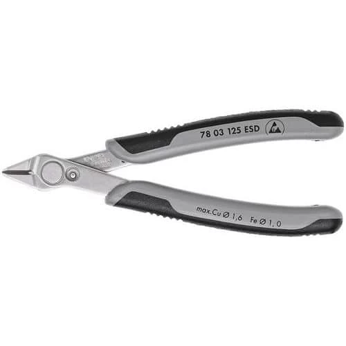 KNIPEX Electronic Super Knips Cutting Pliers 125 Mm - 55g - ESD