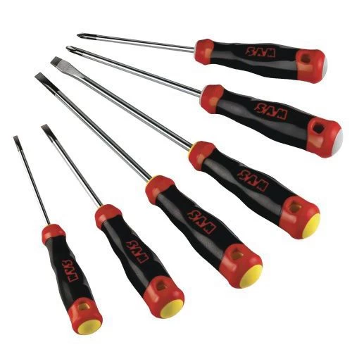 Sam Set Of 6 Slot And Phillips Screwdrivers