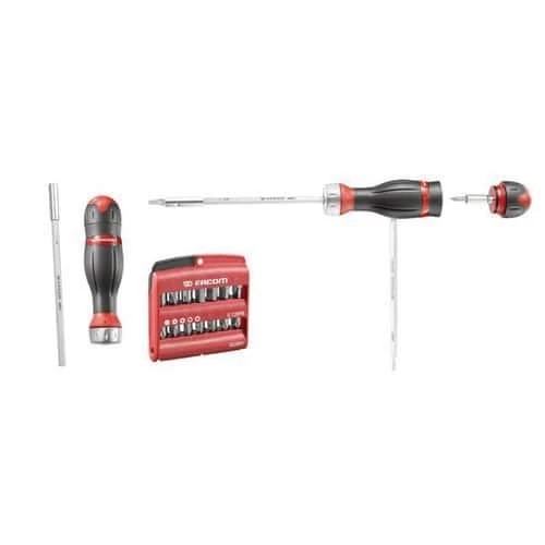FACOM Screwdriver Set - 28 Screw Bits