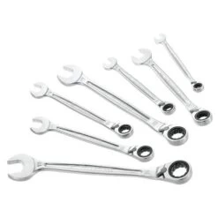 FACOM UltraGrip Set Of 7 Combination Ratchet Spanners
