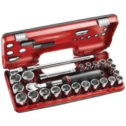 FACOM 1/2 Extendable Ratchet And Sockets DBOX Set - SXL.DBOX2