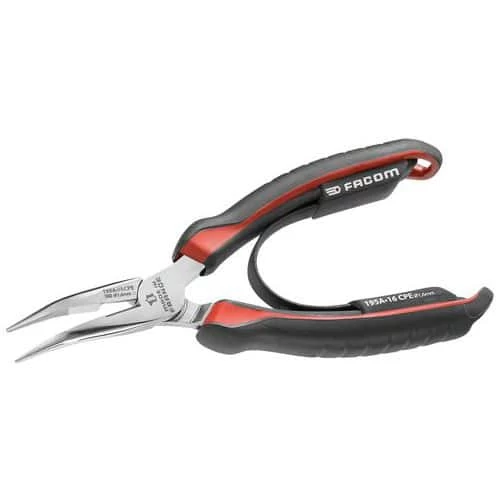 FACOM Half-round Short Bent-tip Pliers - Image 2