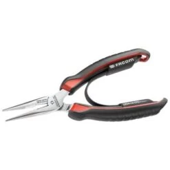 FACOM Half-round Straight Short-nose Pliers