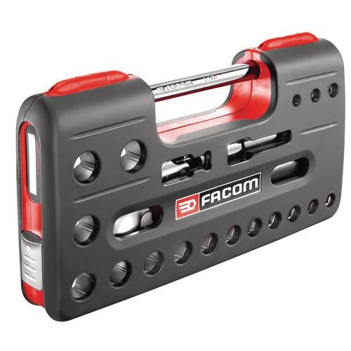 FACOM SL1.61 Sealed 1/2 Hex Ratchet Set - 21 Pieces - Image 3