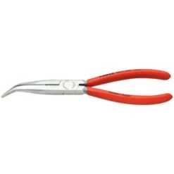 KNIPEX Long-nose Pliers - Half-round Angled Nose
