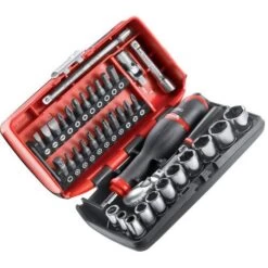 FACOM 38-piece 1/4'' Hex Box - Sealed Ratchet