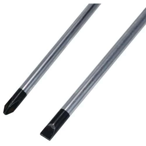Set Of 10 slotted Pozidriv + Phillips Screwdrivers - Manutan - Image 2