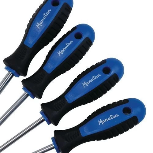Set Of 10 slotted Pozidriv + Phillips Screwdrivers - Manutan - Image 3