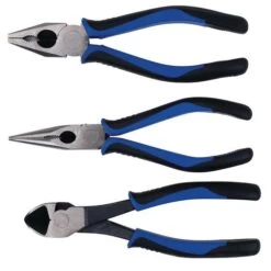 Set Of 3 pairs Of Pliers With Bi-material Grips - Manutan