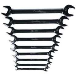 Set Of 9 open-end Spanners - Manutan