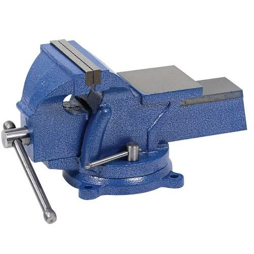 Steel Workbench Vice - Swivelling Base - Manutan UK - Image 4