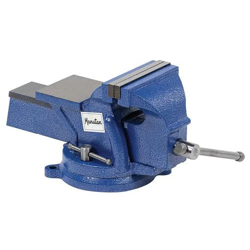 Steel Workbench Vice - Swivelling Base - Manutan UK - Image 10