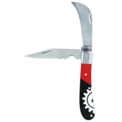Two-blade Bi-material Electrician's Knife - Mob