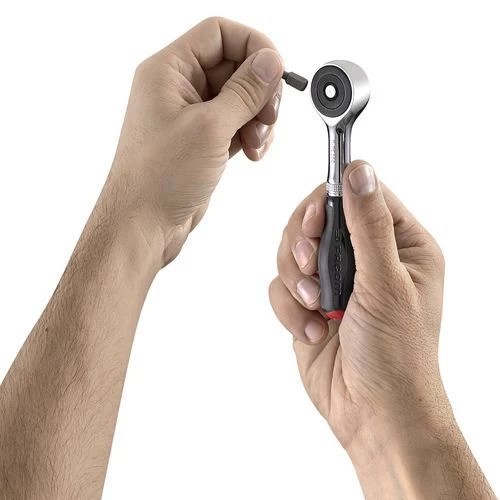 Ratchet Bit Holder 1/4 With Rotating Handle - Facom - Image 6