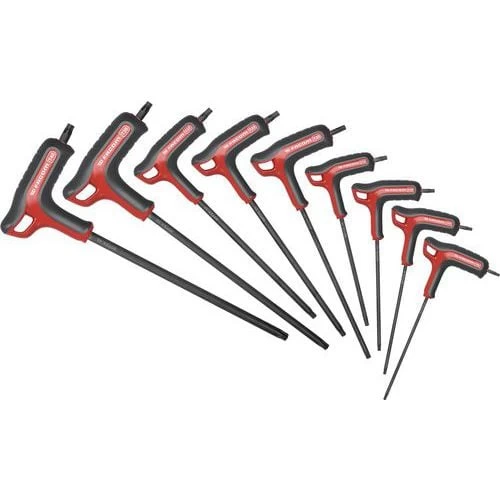 FACOM Set Of Nine P-shaped Allen Keys