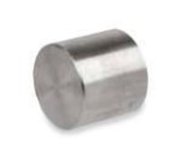 ¾ inch NPT forged 316 stainless steel class 3000 threaded cap