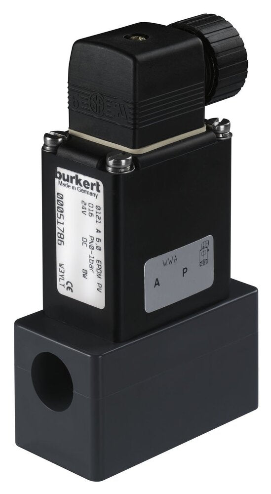 Solenoid Valve G3/8'' NO Plastic FKM -4bar/0-58psi 110VAC 0121 209398