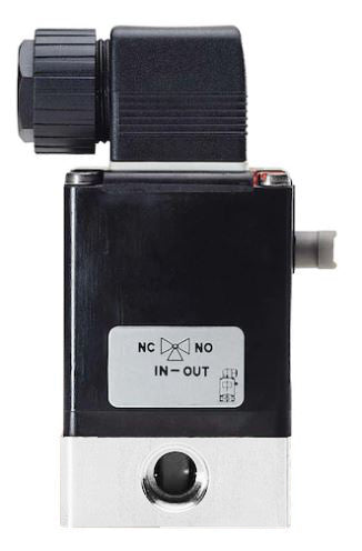 Solenoid Valve 3/2 NC G1/4'' Plastic FKM -1-6bar/-15-87psi 230VAC 0330 87586
