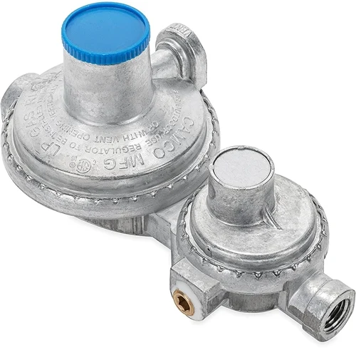 Camco 2 Stage Propane Regulator – Horizontal
