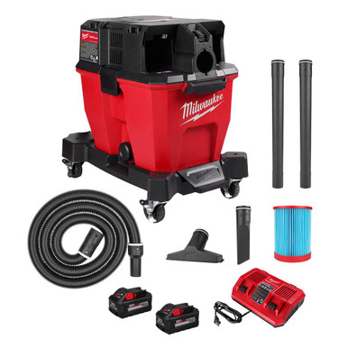 Milwaukee 0920-22HD M18 FUEL 9 Gallon Wet/Dry Vacuum Kit