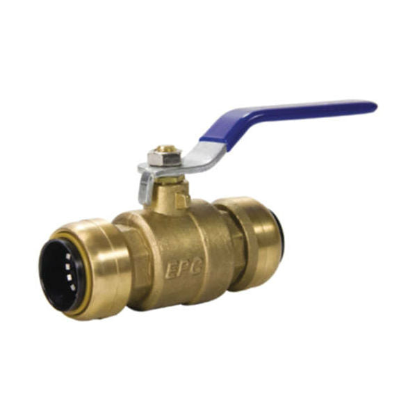 1-1/2" Brass Push Fit Ball Valve 10188121