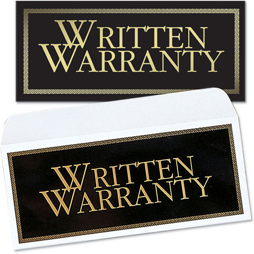 Deluxe Written Warranty Ensemble