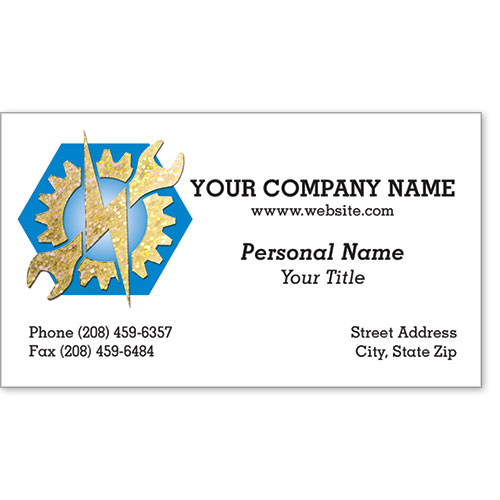 Automotive Business Cards with Foil - Fully Charged