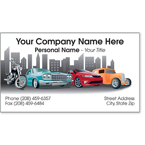 Premier Automotive Business Cards - Weekend Toys