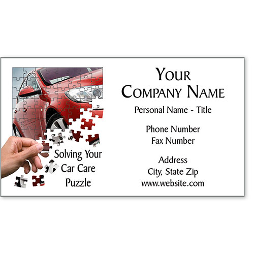Premier Automotive Business Cards - Puzzle II