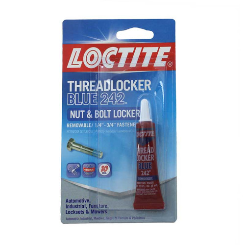 Loctite Threadlocker 242 Blue 6 mL Medium Adhesive