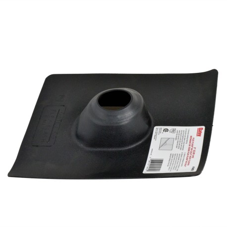 2" Pipe, Flex-Flash No-Calk Pitched Roof Chimney/Vent Flashing, 9" x 11" base