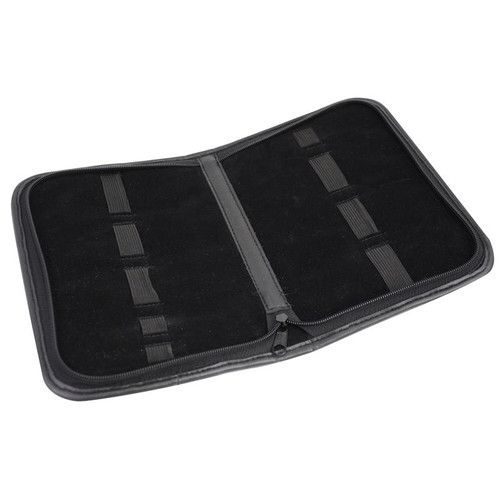 Tool Organizer Pouch Zip Closure with Elastic Straps for Holding Jewelry and Watchmaker Tools 9 x 6.5 Inches