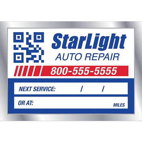 QR Next Service Reminder