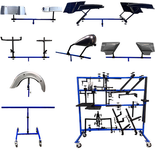 Lift King Motorcycle Paint Stand Package