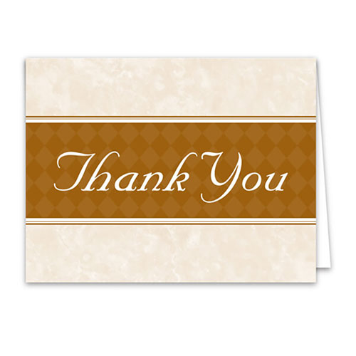 Thank You For Your Business Greeting Card 4 ½" x 5 ½" (50)