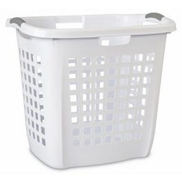 Ultra Easy Carry Hamper, White, 19-7/8-In.