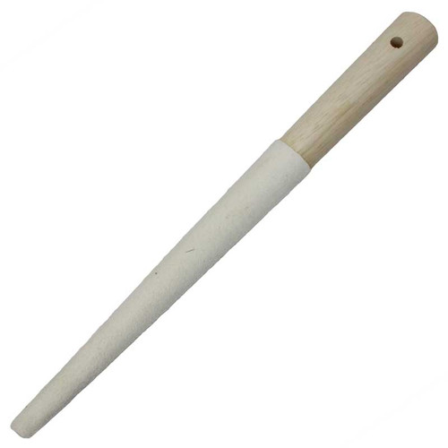 Chamois Half Round Buff Stick
