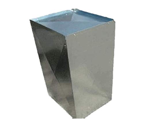 McDaniel Metals 198/8X245/8X36RF1/2 Insulated Sheet Metal Return Air Plenum 19-5/8 inch x 24-5/8 inch x 36 inch with 1/2 inch Flange