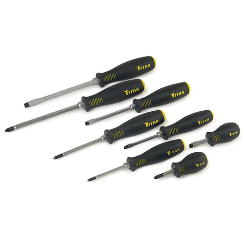 Titan 8-Piece Screwdriver Set 17208