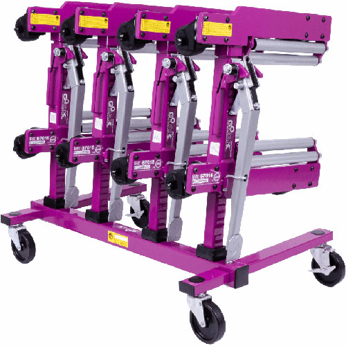 Zendex GoJak G7016 and G678R Dollies and Cart
