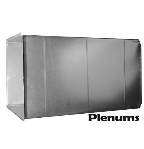 McDaniel Metals P12.519.7547.5-R8-1-0 4 Ft R8 Supply Plenum